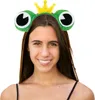 Oblique Unique Haarreifen Froschkönig Haarreif Froschaugen Produktbild-Vorschau 2