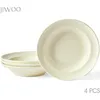 Teller set 4er Ø20,4 cm Keramik Suppenteller Pastateller Produktbild-Vorschau 1