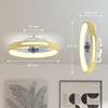 Stropní svítidlo HOMCOM s ventilátorem, Ø 49 cm, tiché LED Náhled obrázku produktu 3