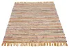 Flachgewebeteppich Kelim Chindi Gelb 120x170 cm | Moderner Produktbild-Vorschau 3