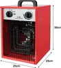 ACXIN Chauffage électrique Ventilateur de chauffage Voir les images du produit 2