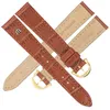 Maurice Lacroix Ersatzband Damen 14 mm Kroko-Optik braun Produktbild-Vorschau 1