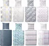 A collage of various bedding sets, including pillowcases and duvet covers, displayed against a white background. Produktbild-Vorschau