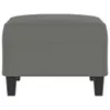 vidaXL Tabouret de pied gris foncé 70x55x41 cm Tissu Voir les images du produit 4