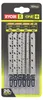 RYOBI Stichsägeblatt-Set RAK6JSBW, 6-teilig, für Holz, Produktbild-Vorschau 1