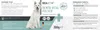 Product packaging for pet dental care powder, featuring a white dog. Produktbild-Vorschau
