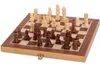 Schachspiel klassisch handgeschnitzt 29x29cm Lernspielzeug Produktbild-Vorschau 3