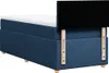 Boxspringbett mit Matratze Blau 90x190 cm Stoff Produktbild-Vorschau 8