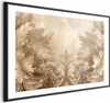 Posterpapier Poster - Carved Ornaments in Sepia Shades Produktbild-Vorschau 1