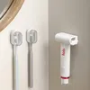 INF Wand-Zahnbürstenhalter 2er-Set – Bohrfreie Montage, Produktbild-Vorschau 2