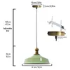 Asletl-Knob Hängelampe Industrie Pendelleuchte, 41 cm Produktbild-Vorschau 7
