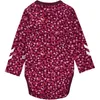 hummel hmlCONFETTI langarm Baby-Body 3430 - windsor wine 98 Produktbild-Vorschau 2