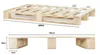 Lermowood Palettenbett 180 x 200 cm Natur Holzbett Produktbild-Vorschau 2