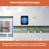 SHE Termoventilatore da bagno a parete 2000 W 3 LED Anteprima dell’immagine prodotto 3