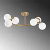Opviq, Luminar - 14141, lampadario, oro, corpo in metallo, Anteprima dell’immagine prodotto 6