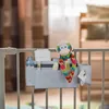 Relaxdays Borsa da letto per letto a castello, 8 scomparti, Anteprima dell’immagine prodotto 2
