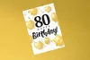 Friendly Fox Geburtstagskarte runder Geburtstag - 80. Produktbild-Vorschau 5