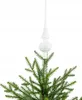Christbaumspitze Glas 26cm winterweiss glänzend Produktbild-Vorschau 9