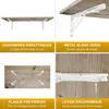 Table murale pliante Plateau 80x40 cm en bois de chêne Voir les images du produit 4