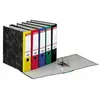 A row of five ring binders, with one binder open, on a white background. Náhled obrázku produktu