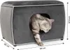 Katzenhöhle Nelson · Grau · Katzenbett, Kuschelhöhle für Produktbild-Vorschau 3