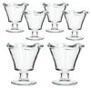 6er Set Rom Eisbecher Glas klar 200ml Dessertschale Produktbild-Vorschau 2