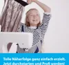 Nähmaschine easy GLAESER® home mia 300 inkl. Anschiebetisch Produktbild-Vorschau 4