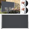 TolleTour tenda laterale estensibile per balcone antracite Anteprima dell’immagine prodotto 1