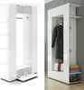 Vicco Garderobe Mats, 36.6 x 191 cm, Weiß Hochglanz Produktbild-Vorschau 2