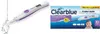 A Clearblue ovulation test kit and a close-up of the test stick being used with water. Podgląd zdjęcia produktu