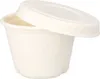 Schalen, Zuckerrohr "pure" 100 ml Ø 7,5 cm · 5,3 cm weiss Produktbild-Vorschau 3