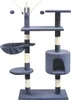 vidaXL Arbre à chat 125 cm Beige Voir les images du produit 8