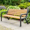 REKORD Viking BIS Tek Gartenbank 186 cm 3-4 Sitzer Robuste Produktbild-Vorschau 1