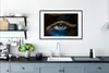 MuchoWow® Gerahmtes Poster Frau - Augen - Make-up - Luxus - Produktbild-Vorschau 4