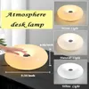 LED Tischlampe, USB Plastik Nachttischlampe, 3 Lichtfarbe Produktbild-Vorschau 12