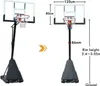 Pegasi Basketballkorb Dunk Master 2.30 - 3.05m Produktbild-Vorschau 3