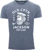 Herren Vintage Shirt Kapitän Motiv Aufdruck Old Cptn Produktbild-Vorschau 1
