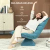 HOMCOM Bodenstuhl Bodensofa mit Verstellbarer Rückenlehne Produktbild-Vorschau 5