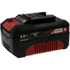 A black and red Einhell Power X-Change lithium-ion battery pack. Voir les images du produit