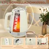 HOMCOM Wasserkocher Toaster Set mit 4 Scheiben Toaster, Produktbild-Vorschau 4