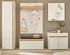 Garderobe Set 6-teilig "Center" in weiß und Wotan Eiche Produktbild-Vorschau 2