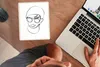 MuchoWow® Mauspad Mousepad Frauen - Minimalismus - Produktbild-Vorschau 3