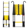 Scala telescopica Jopassy 4,4 m con ganci Scala a gradini Anteprima dell’immagine prodotto 1