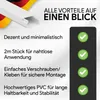 Kabelkanal aus hochwertigem PVC weiß Kabelleiste 2m - 5 Produktbild-Vorschau 7