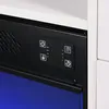 Witte TV-kast VANITII, 180x40x65 cm, met houtkachel en Productafbeelding-voorbeeld 11