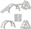 5-in-1 Indoor-Klettergerüst mit Rutsche & Kletterbogen, Produktbild-Vorschau 1