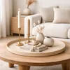 Plateau de service en métal LOFT42 Brew, rond – Beige – 60 Voir les images du produit 3