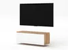 AX LIVING TV Lowboard Loriano 100cm de large Chêne Wotan / Voir les images du produit 3