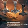 Wikinger Thors Hammer Halskette - Nordische Mythologie Produktbild-Vorschau 3