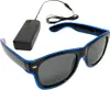 Leuchtende Brille LED-Gadget Party lustige blaue Rahmen St. Produktbild-Vorschau 6